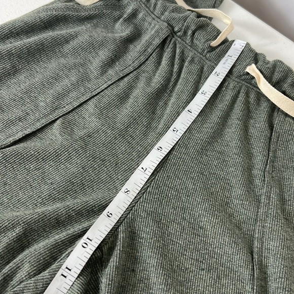 LBLC the Label Sz Small Marcy Jogger Pants Ribbed Olive/Gray - Picture 6 of 10